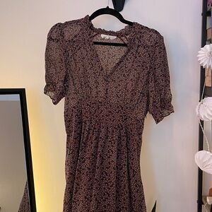 BA&SH Floral Midi Dress